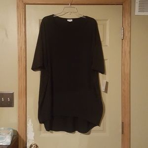 Black LuLaRoe XL Irma new with tags